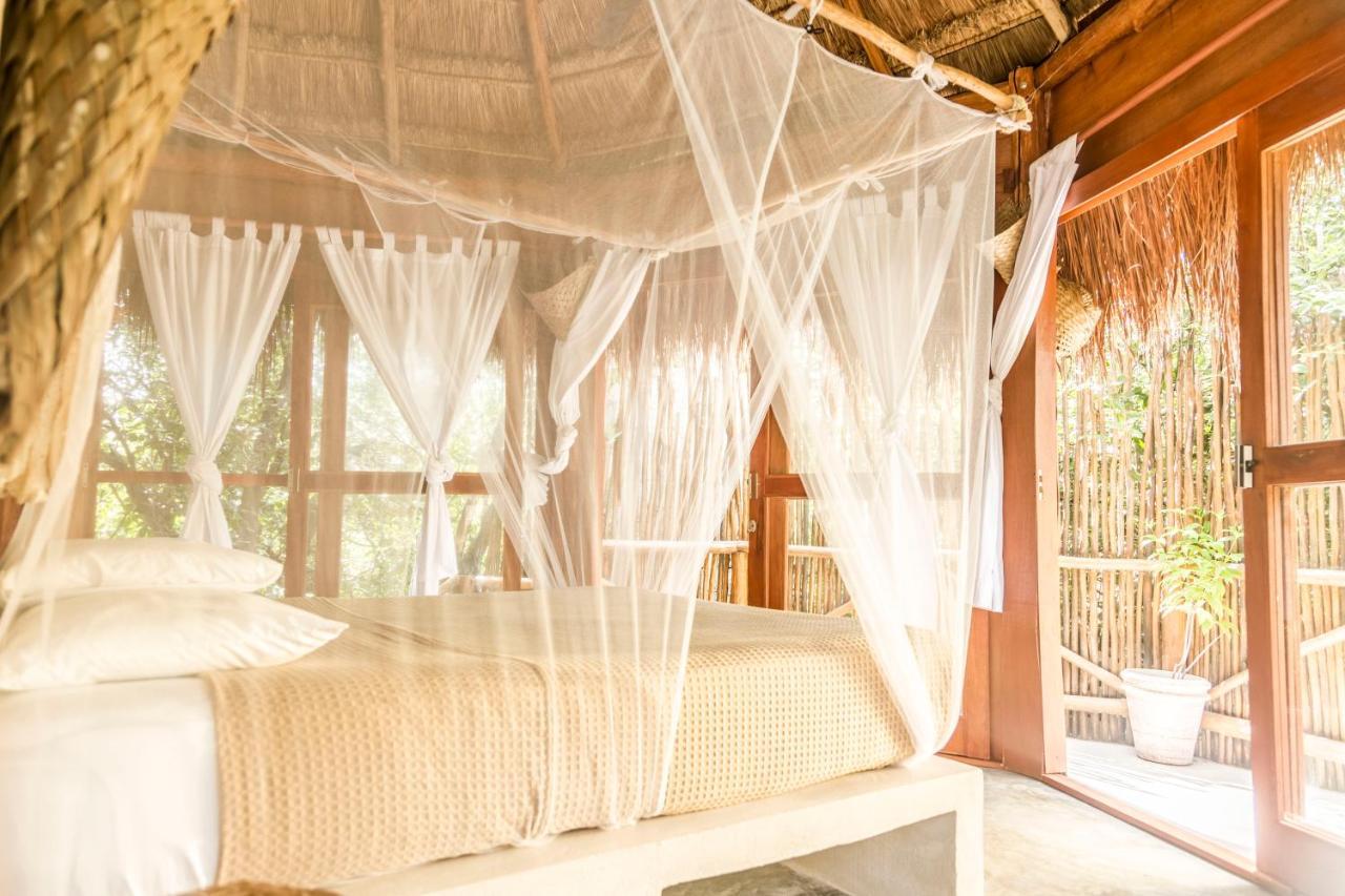 Mamasan Treehouses & Cabins Tulum Kültér fotó
