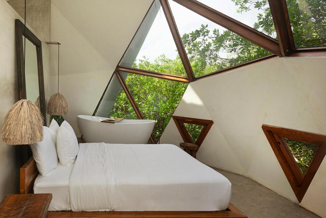 Mamasan Treehouses & Cabins Tulum Kültér fotó