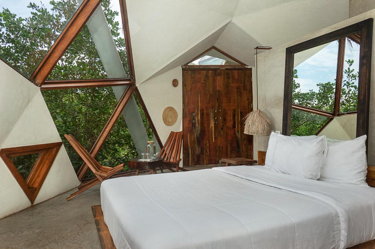 Mamasan Treehouses & Cabins Tulum Kültér fotó