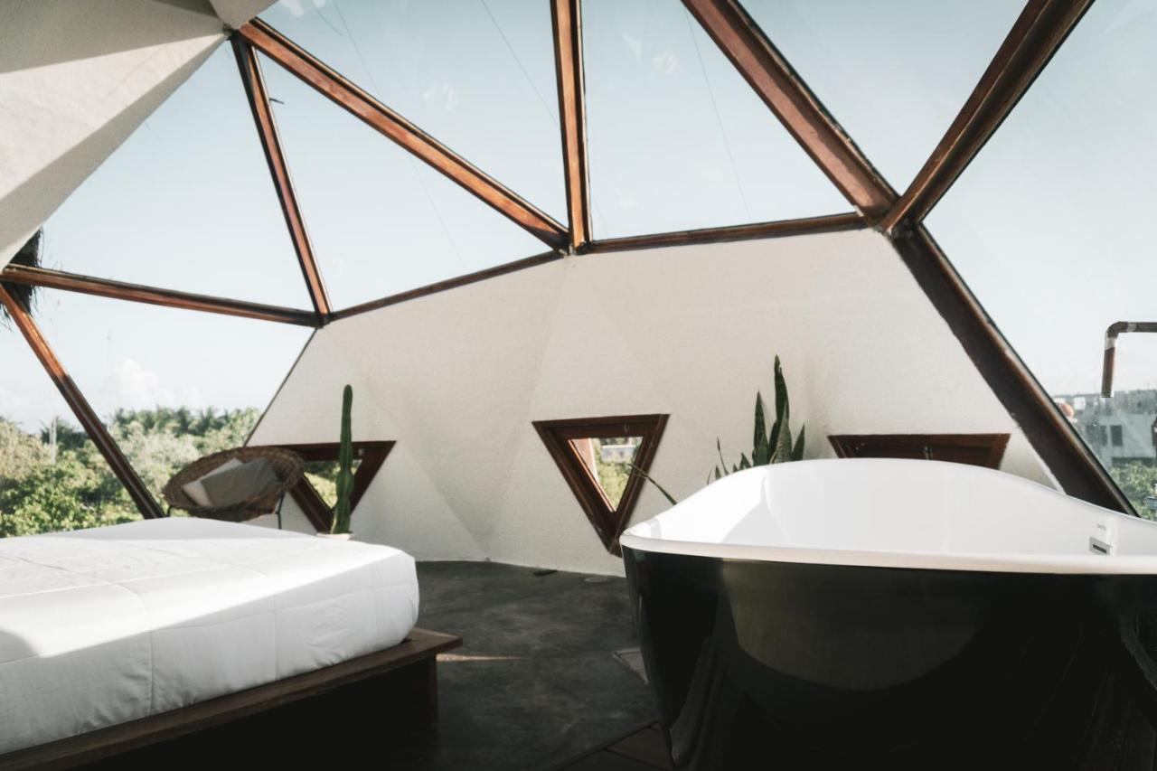 Mamasan Treehouses & Cabins Tulum Kültér fotó