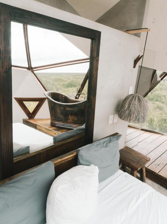 Mamasan Treehouses & Cabins Tulum Kültér fotó