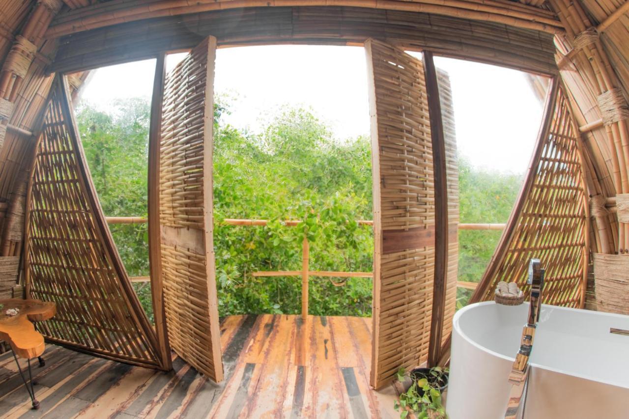 Mamasan Treehouses & Cabins Tulum Kültér fotó